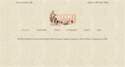 Desktop Screenshot of casanazaret.com